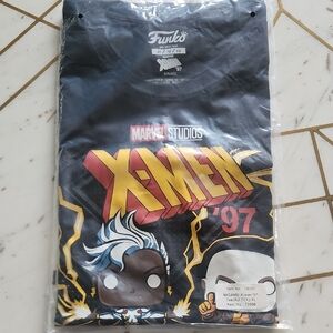 Funko Pop X-Men '97 Black T-Shirt New Size XL